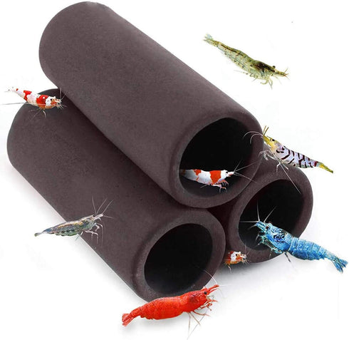Aquarium Ceramic Small Fish Shrimp Crayfish Breeding Habitat Shelter Brown XM163...