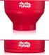The Original Proper Popper Microwave Popcorn Popper, Silicone Popcorn Maker, Collapsible Bowl BPA Free & Dishwasher Safe - (Red)...