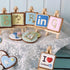 SK 12pcs Mini Wooden Easels Display Stand Photo Painting Display Portable Tripod Holder Stand- 6Inch (Wood)...