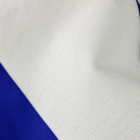 Masonic Master Mason Blue Lodge Apron White Cloth Blue Grosgrain Ribbon Border...