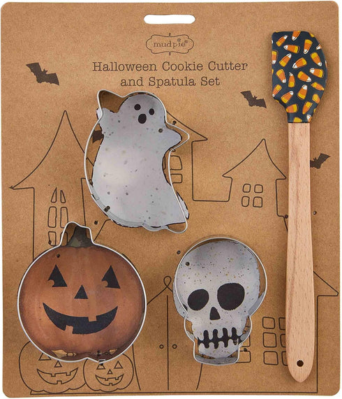 Mud Pie Halloween Baking Set, Skull, 9 1/2" x 8"...