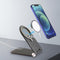 Foldable Phone Stand for Magsafe Charger, Adjustable Angle Aluminum Desk Phone Holder Mount Compatible with Magsafe Charger for iPhone 15 14 13 12...
