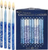 Rite Lite Premium, Pack of 45 Chanukah Candles, Splash Blue and White, For your Hanukkah Menorah...