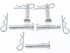 5 PK CMXGZAM241055 Replacement Shear Pins for Craftsman 738-04124 7188389 MTD 738-04155 Shear Pins Snow Blower...
