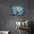 Farmhouse Navy Blue Daisy Flower Decor Wall Art Rustic Floral Butterfly Today I Choose Joy Pictures Wall Decor Canvas Painting Prints Artwork Deco...