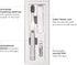 Boka Sonic Electric Toothbrush for Adults - 24000 VPM w/Standard & Sensitive Modes - Waterproof & Up to 120 Battery Life w/Travel Cover & Wall/Mir...