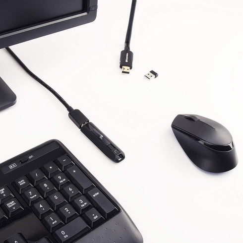 Cable Matters Long USB to USB Extension Cable 10 ft (USB 3.0 Extension Cable/USB Extender) in Black for Webcam, VR Headset, Printer, Hard Drive an...