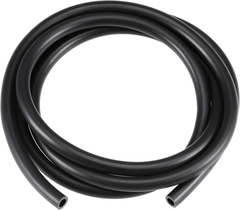 uxcell Lubricating Oil Hose, 4mm ID x 6mm(1/4") OD 3.3ft Rubber Water Hose Tubing Black...