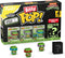 Funko Bitty Pop! Teenage Mutant Ninja Turtles Mini Collectible Toys 4-Pack - 8-Bit Raphael, 8-Bit Donatello, 8-Bit Leonardo & Mystery Chase Figure...