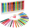 Phinus 24 Colors Twistable Crayons, Washable Twist Crayons, Smooth Texture Crayons for Kids, Easy To Clean Kids Crayons for Coloring, DIY Craft Pr...
