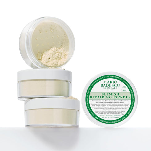 Mario Badescu Special Healing Blemish Repairing Face Powder for Oily and Troubled Skin, Reduces T-Zone Shine, Decongests Pores and Balances Excess...