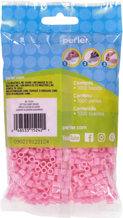 Perler Fuse Beads For Crafts, Cotton Candy, Small...
