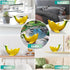 Lhocm Cute Banana Dolphin Home Decor Garden Statues, Funny Dolphin Ornaments Handmade Garden Gnomes for Garden, Home, Living Room, Office, Pool De...