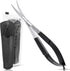 Spring Action Curved Blade 4.5 Inch EZ Snip Squeeze Scissors with Pouch Sleeve for Applique, Embroidery, Fabric, Thread, Knitting, Sewing, Arts & ...