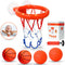 Bath Toys - Bathtub Basketball Hoop for Toddlers and Kids - Bathtub and Shower Toys with 4 Soft Balls, Mold Free and Strong Suction Cup, Fun Bath ...