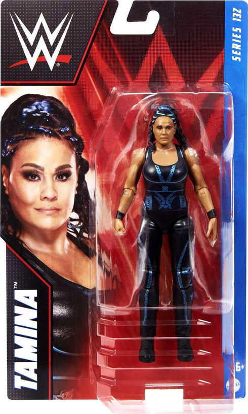 Mattel WWE Basic Action Figure, Tamina, Posable 6-inch Collectible for Ages 6 Years Old & Up...