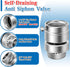 Self-Draining Vacuum Breaker, 1-1/16" Female Fine Thread Vacuum Breaker, PK1390 No Lead Brass Hose Bib Vacuum Breaker, for Providing you with Heal...