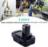 Lasica Adapter Compatible with DeWalt 20V Battery & Compatible with Milwaukee M18 Battery to Replacement for Ryobi 18-Volt ONE+ Cordless Tool Batt...