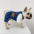 1 Piece of Dog Denim Shirts Puppy Jean Jacket Sling Jumpsuit Costumes Pet Jean Overalls Dog Pants Outfits for Small Puppy Cat Pets (Blue, Large)...