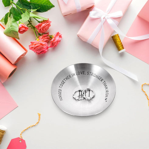 6th Anniversary Iron Gifts for Her Him 6 Year Wedding Anniversary Iron Gifts for Women Men Wife Husband Couples 6 Year Anniversary Decorations 4" ...