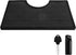 MRbrew Beer Drip Tray, Non-Slip PVC Kegerator Surface Mount Drip Tray Mat, Beverage Bar Drip Tray with Draft Beer Tower Flange Cutout...