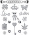 Rhinestone Bling Decoration Charms, Diamond Trend Designer Luxury Cute Jewelry Shoe Accessories for Women Girl Gifts(Silver)...