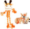 Dog Toys, Tough Dog Toys for Puppies and Small-Medium Dogs, Tug of War Dog Toy, Plush Stuffed Animals for Dogs, Rope Dog Toys for Teething and Che...