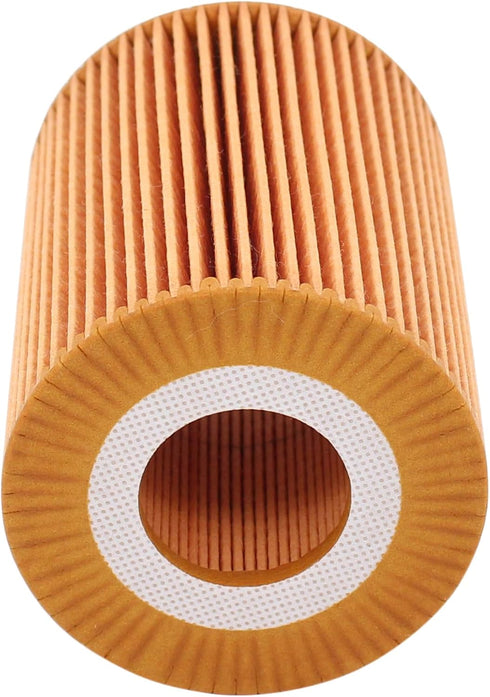 MOTOKU Set of 4 Engine Oil Filter with O-rings for Mercedes W211 W164 X164 W251 V212 S212 C207 E320 E350 ML320 ML350 GL350 Sprinter 2500 3500...