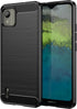 for Nokia C110 Phone case, Shockproof, Scratch Resistant Carbon Fiber Jacket, Soft TPU,for for Nokia C110 case (Black)...