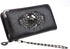 HOYOFO Skull Wallets for Women Zip Around Clutch with Credit Card Holder Phone Case Leather Long Goth Wallet Purse with Wristlet, Black...