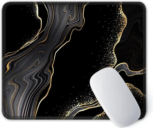 ITNRSIIET Mouse Pad with Non-Slip Rubber Base, Stitched Edge, Premium-Textured, Waterproof Gaming Mouse Pad for Wireless Mouse, Computers, Laptop,...