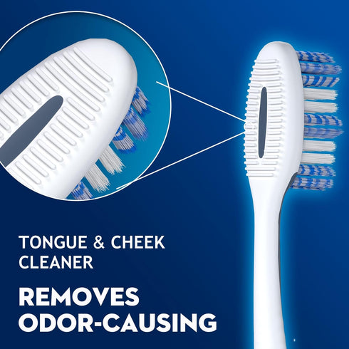 Soft Toothbrushes for Adults Dollar, Manual Toothbrush, Wave Shaped Bristles for Excellent Cleaning Effect, Anti Slip Handle (6 Packs)...