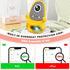 ANNSKIN Wireless Charger Mount 15W Cute Dinosaur Fast Charging Car Phone Holder Stand Silicone Anti-Slip Desk Phone Stand Compatible with iPhone S...
