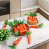 Lorigun 5 Pcs Simulation Carrots Artificial Vegetables Home&Kitchen Decorations...