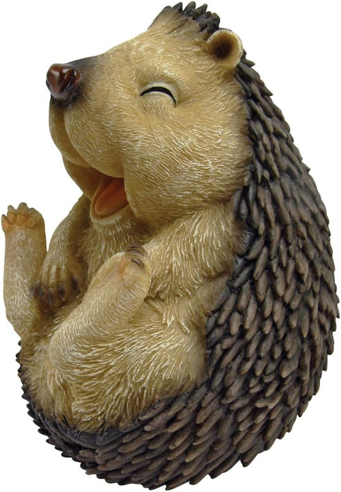 Design Toscano QM22559 Roly-Poly Laughing Hedgehog Statue, small, 4" Wx4 Dx5 H, full color...