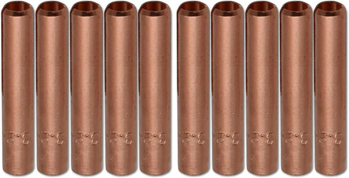 10PK TIG Collets 13N24 1/8" & 3.2mm For TIG Welding Torch 9, 20 and 25 Series in Lincoln Miller ESAB Weldcraft CK Everlast...