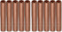 10PK TIG Collets 13N24 1/8" & 3.2mm For TIG Welding Torch 9, 20 and 25 Series in Lincoln Miller ESAB Weldcraft CK Everlast...