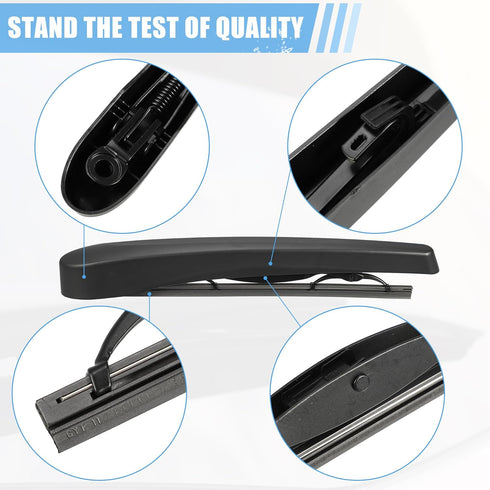 ACROPIX Rear Windshield Wiper Blade Arm Replacement Set OEM Quality Fit for Buick Encore 2012-2022 for Chevrolet Trax 2013-2022 - Pack of 2...