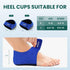 Plantar Fasciitis Protector for Shoes - Welnove Heel Cups for Pain Relief, Inserts & Pads for Achilles Tendonitis, Support Cushion for Women & Men...