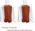 2 Pack Terracotta Cheesecloth Table Runners, 10Ft Gauze Table Runner Rustic Rust Wedding Cheese Cloths Decor for Bridal Baby Shower Arch Drapery B...