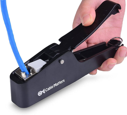 Cable Matters Easy Crimp Tool for Cable Matters Cat6A, Cat 6A Shielded Metal Keystone Jacks...