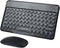 Bluetooth Keyboard and Mouse Combo,Rechargeable keyboard mouse combo,Ultra-Slim Portable Compact Wireless Mouse Keyboard Set for iPad/iPad Pro/iPa...