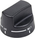 Reyhoar PA010034 Black Top Burner Range Knob Replacement for Viking Ranges VGIC305-4BSS VGIC485-6GSS Replaces PA010034, VKNPA010034