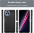 for T-Mobile Revvl 6X 5G (2023) phone case: shockproof phone case - anti drop protection phone case shock absorption flexible TPU carbon fiber pro...