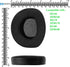 Geekria Sport Cooling-Gel Replacement Ear Pads for Sennheiser RS160, HDR160, RS170, HDR170, RS180, HDR180 Headphones Ear Cushions, Headset Earpads...