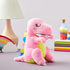 BLUE PANDA Small Pink Plush Dinosaur Stuffed Animal Toy for Gifts, 10 in Dinosaur Stuffed Animal...