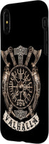 iPhone X/XS Viking Vegvisir Valhalla Norse Mythology Case...