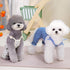 Dog Pajamas Summer Dog Clothes for Small Dogs Girl Boy Star Strap Puppy Onesie Pjs for Doggie Pet Cat Jammies Apparel, Beige, XL...