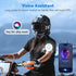 L1 Motorcycle Bluetooth Headset, IP67 V5.3 Helmet Headphone with HD Audio Speakers, Hands-Free Call/Music/GPS, Dual Devices Connectivity/Fast Char...