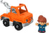 Fisher-Price Little People Toddler Toy Help and Go Tow Truck and Figure for Pretend Play Kids Ages 1+ Years...